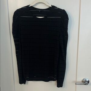 Generation Love Black Lace Blouse